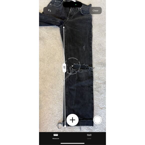 NWOT AGOLDE Cherie Jean High-rise straight jeans, $238 Sz 23 C8 - Picture 8 of 10